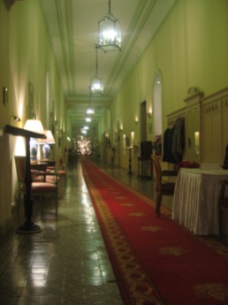 Corridor in The Winter Palace Hotel, Luxor
