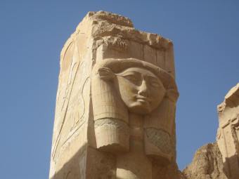 Hathor Shrine at Hatshepsut's Temple